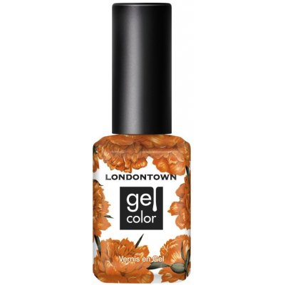 Londontown Gel Color Heat Wave gelový lak na nehty pomerančová 12 ml