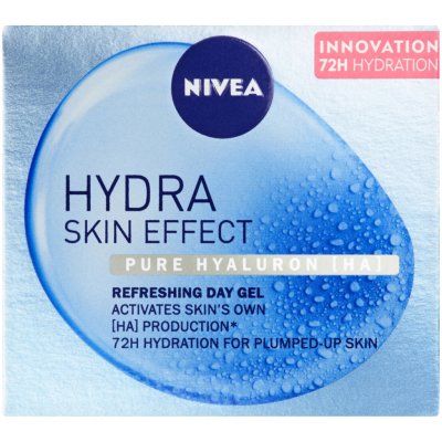 Nivea Hydra Skin Effect pleťový denní gelový krém s kyselinou hyaluronovou 50 ml – Hledejceny.cz