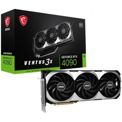 MSI GeForce RTX 4090 VENTUS 3X 24G OC – Hledejceny.cz