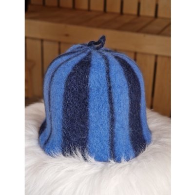 Saunový mág Čepice světlá a tmavá modrá – Zboží Dáma Saunový mág Čepice světlá a tmavá modrá – Zboží Dáma