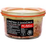 Via Delicia Paštika z divočáka na červeném víně 130 g – Zboží Dáma