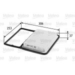 Vzduchový filtr VALEO 585386 – Hledejceny.cz