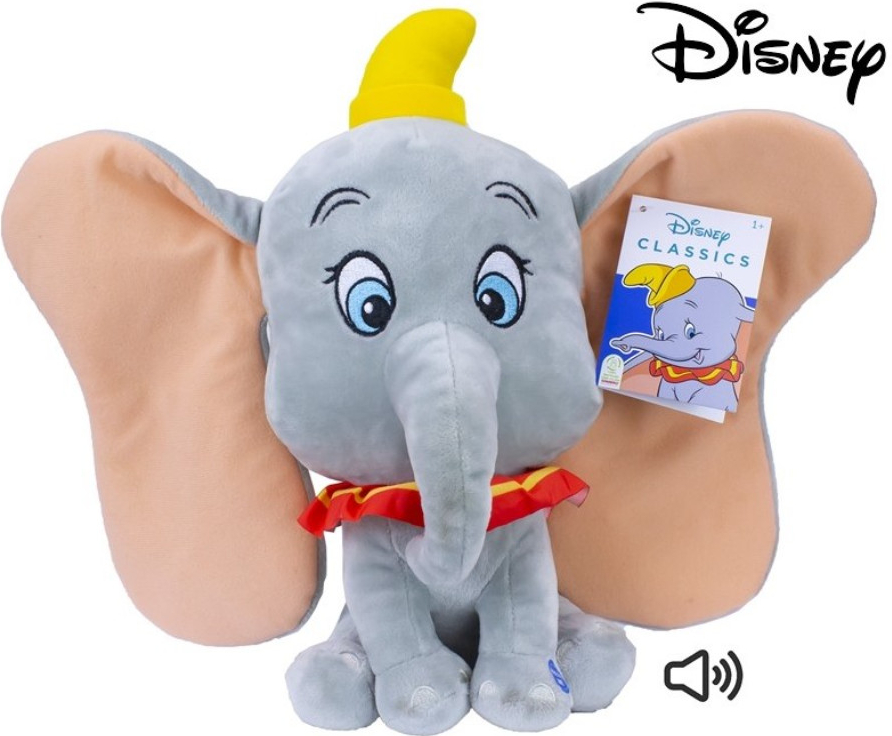 Alltoys interaktivní slon Dumbo se zvukem 34 cm