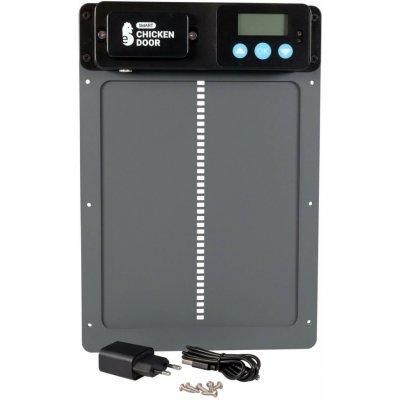 Automatická dvířka do kurníku, na adaptér 230 V – Hledejceny.cz
