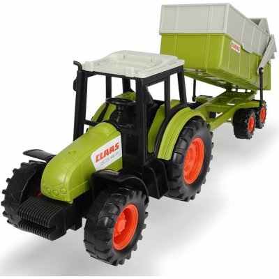 Dickie Farm Traktor CLAAS s přívěsem 36 cm – Sleviste.cz