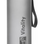 G21 Láhev na pití, 1000 ml, šedá-zmrzlá – Zboží Dáma