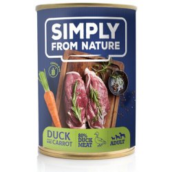 Simply From Nature Adult Kachna s mrkví 7 x 400 g