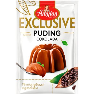 Amylon puding Exclusive čokoláda 40 g – Zbozi.Blesk.cz