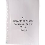 Závěsný obal - A4 čirý / 55 my / 100 ks – Hledejceny.cz