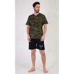 Air forces pánské pyžamo krátké khaki – Hledejceny.cz