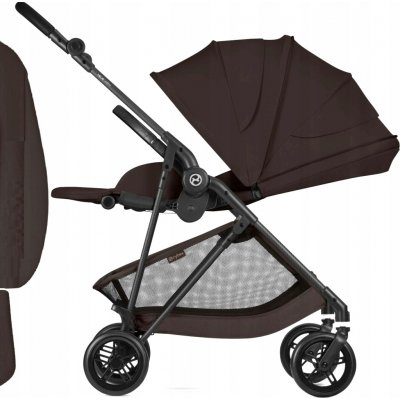 Cybex Melio Carbon Sportovní Kočárek Chocolate Brown 2026 – Hledejceny.cz