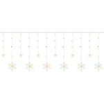 ISO 11323 Světelný závěs hvězdy 138 LED 31V multicolor – Hledejceny.cz