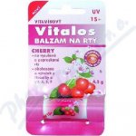 Vitalos Balzám na rty UV+15 Cherry 4,5 g – Zbozi.Blesk.cz