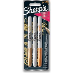 Sharpie Metallic Fine 3 ks 2027