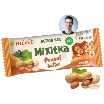 MIXIT Mixitka Adama Ondry peanut butter BIO 34 g – Zboží Dáma