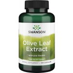 Swanson Olivové List Olive Leaf Extract 500 mg 60 kapslí – Hledejceny.cz