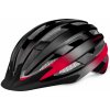 Cyklistická helma R2 VentU černá/červená lesk 2022