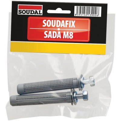Soudal SOUDAFIX sada sítko+svorník M8 2ks – Sleviste.cz