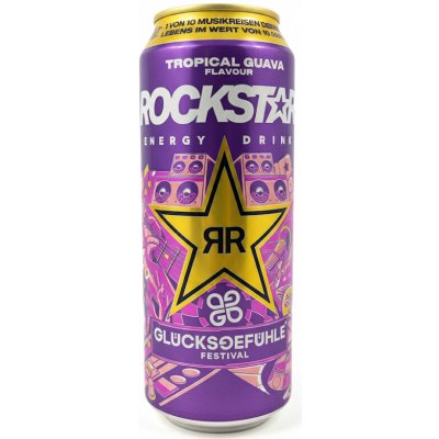 Rockstar Energy Drink Tropical Guava 500 ml – Hledejceny.cz