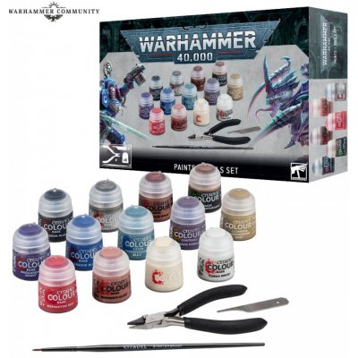 GW Warhammer 40,000: Paints + Tools Set 2023 – Zboží Mobilmania