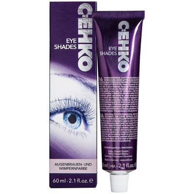 C:EHKO Eye Shades barva na řasy a obočí Black 60 ml – Hledejceny.cz