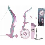 Kik KX6175 hrací set luk s šípy a terčem růžový – Hledejceny.cz
