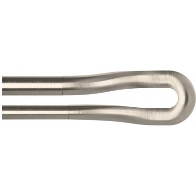 Umbra Roztažitelná dvojitá garnýž z nerezové oceli 107-305 cm Midnight – Zboží Mobilmania