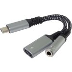 PremiumCord USB-C /3,5mm jack s DAC chipem ku31zvuk04 – Sleviste.cz
