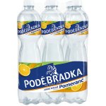 Poděbradka Jemně perlivá pomeranč 6 x1,5 l – Hledejceny.cz