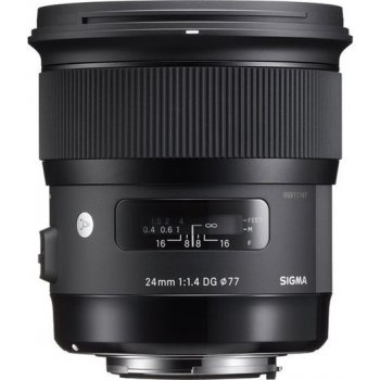 SIGMA 24mm f/1.4 DG HSM ART Canon od 18 560 Kč - Heureka.cz