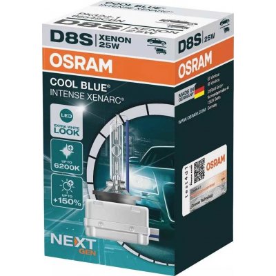 Xenonová výbojka D8S 42V 25W PK32d-1 OSRAM Cool Blue Intense Xenarc 66548CBN, 1 ks | Zboží Auto