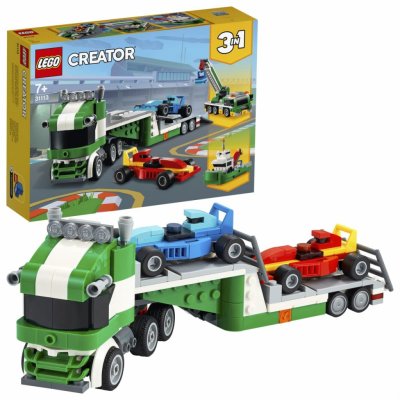 LEGO® Creator 31113 Kamion na přepravu závodních aut – Zboží Mobilmania