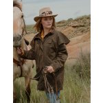 FLINDERS RIDING JACKET australská Scippis Barva: hnědá – Zboží Dáma