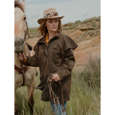 FLINDERS RIDING JACKET australská Scippis Barva: hnědá – Zboží Dáma