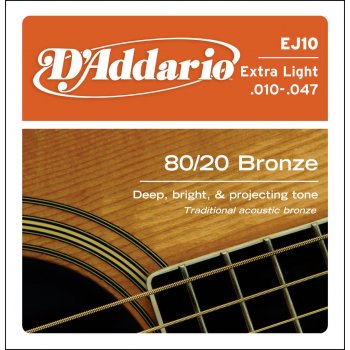 D'addario EJ10