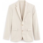 Celio Lněné sako Buhot2 Béžová – Hledejceny.cz