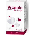 Biomedica Vitamín K2 + D3 + Q10 60 tablet – Hledejceny.cz
