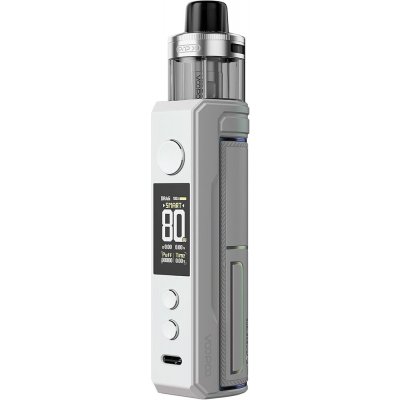 VooPoo Drag X2 Mod Pod 80 W Full Kit 0 mAh Gray Metal 1 ks – Hledejceny.cz