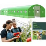 Focus Garden se dvěma vchody 4x12m zelený – Zboží Dáma