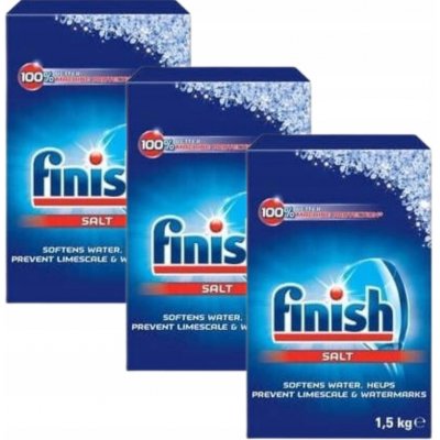 Finish Ochranná sůl do myčky 3 x 1,5 kg – Sleviste.cz
