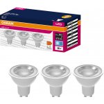 Osram 3PAK LED žárovka LED GU10 6,9W = 80W 575lm 4000K Neutrální bílá 36° VALUE OSRVALU7517 – Zboží Živě