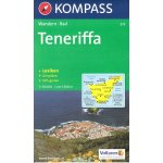 Kompass 233 Teneriffa - turistická mapa 1:50t. – Zboží Dáma