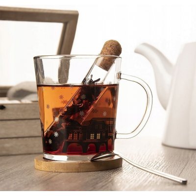 Orion Hrnek s infuzérem DOMKY 420 ml – Zboží Mobilmania