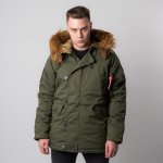 Alpha Industries pánská bunda Explorer dark green – Zboží Dáma