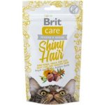 Brit Care Cat Snack Shiny Hair losos 50 g – Zboží Mobilmania