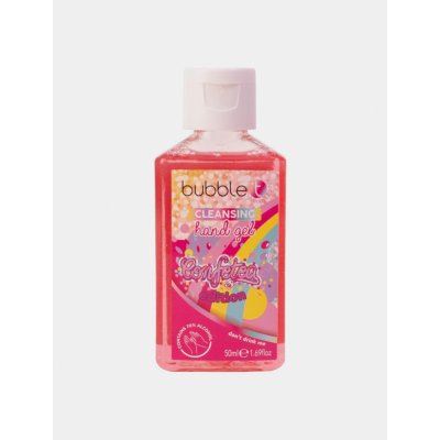 T Cosmetics Antibakteriální gel na ruce 70% alkoholu Bubble Rainbow 50 ml – Zboží Mobilmania