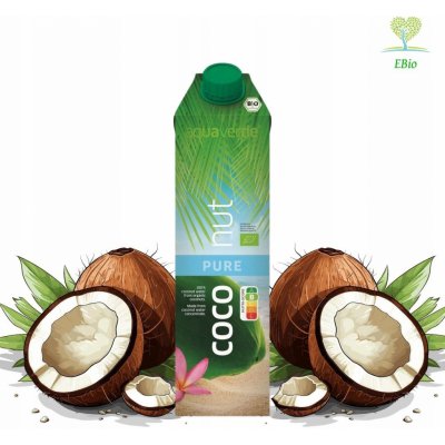 Aqua Verde Kokosová voda z koncentrátu 1 l – Sleviste.cz