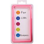 Pouzdro Global Technology SONY XPERIA Z1 C6903 BUMPER růžové – Hledejceny.cz