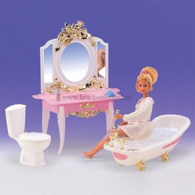 Barbie KOUPELNA I. pro panenky typu – Zboží Mobilmania