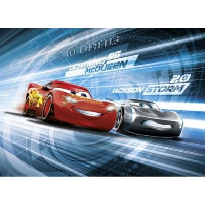 Komar 4-423 Fototapeta Disney Cars3 Simulation 254 cm x 184cm – Zbozi.Blesk.cz